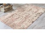 Teppich KAYOOM "Perry 225", braun (rost), B:120cm H:16mm L:170cm, Baumwolle, Teppiche, Teppich, digitaler Druck, verwaschenes Farbendesign, pflegeleicht