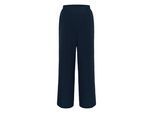 Stoffhose KAFFE "Casual Hose KAbeatrice", Damen, Gr. 46, N-Gr, blau (midnight marine), Obermaterial: 92% Polyester PES. 8% Elasthan EL., Hosen Stoffhose