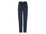 Stoffhose ICHI "Casual Hose IXCAISY", Damen, Gr. 40, N-Gr, schwarz (total eclipse), Obermaterial: 72% Polyester PES. 24% Viskose CV. 4% Elasthan EL., Hosen Stoffhose