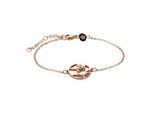 Armband AMELIA PARKER "AB001R", rose gold, Armbänder, Damen, 16-19cm, Edelstahl, Armband