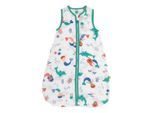 Babyschlafsack SCHLUMMERSACK "Schlafsack ohne Füßen 0.5 Tog" Gr. 90, grün (meerjungfrau), Schlafsäcke, Baby, L: 90cm, Obermaterial: 50% Baumwolle CO(Bio). 50% Viskose CV., L:90cm