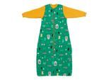 Babyschlafsack SCHLUMMERSACK "Schlafsack ohne Füßen 3.5 Tog" Gr. 110, grün (waldtiere), Schlafsäcke, Baby, L: 110cm, Obermaterial: 100% Baumwolle CO(Bio)., L:110cm