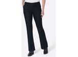 Bequeme Jeans CLASSIC BASICS, Damen, Gr. 24, Kurzgrößen, dunkelblau, 81% Baumwolle, 17% Polyester, 2% Elasthan, unifarben, lang, Jeans