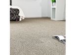 Teppichboden ANDIAMO "Patras, Strukturschlinge, Gesamthöhe 8,5 mm, Luxusklasse LC2", beige (sand), B:500cm L:100cm, Kunstfaser, Teppiche, Teppichboden, Breite 400 cm oder 500 cm, Höhe 8,5 mm, strapazierfähig & robust