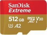 SanDisk Extreme® microSDXC 512GB + SD Adapter