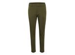 Stoffhose KAFFE "Freizeithose KAlea", Damen, Gr. 44, N-Gr, grün (grape leaf), Obermaterial: 38% Polyester PES. 30% Baumwolle CO. 30% Viskose CV. 2% Elasthan EL., Hosen Stoffhose