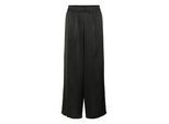 Stoffhose KAFFE "Casual Hose KAlotte", Damen, Gr. 34, N-Gr, schwarz (schwarz deep), Obermaterial: 100% Polyester PES., Hosen Stoffhose