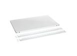 Zusätzlicher Fachboden ORDO Professional, höhenverstellbar, Tragkraft bis 140 kg, B 750 x T 800 x H 40 mm, Stahl, verkehrsweiss RAL 9016