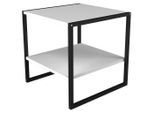 Mid.you , Weiß , Holzwerkstoff , rechteckig , 50x50x50 cm , Stauraum ,