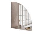 Lookway Hängespiegel, Transparent, Holzwerkstoff, 80x95x0.4 cm, Spiegel, Schminkspiegel