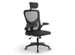 Juskys Bürostuhl, Schwarz, Kunststoff, 59x123x60 cm, Kinder- & Jugendzimmer, Jugendmöbel, Gamingstühle