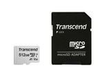Transcend microSDXC 300S-A 512GB Class 10 UHS-I U3 V30 A1