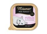 Miamor Milde Mahlzeit Geflügel pur und Schinken 64x100 g