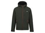 Trespass Heren Dante Softshell Jack (Donkergroen)