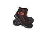 Mountain Warehouse Kinder/kleuterpad suède wandelschoenen (Bruin)