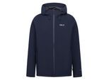 Trespass Heren Strathbeg DLX Waterdichte Jas (Marineblauw)