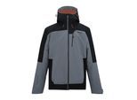 Regatta Heren Highton IV Stretch Waterdichte Jas (Stormgrijs/Zwart)