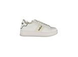 Gaelle Paris Witte Polyurethaan Herensneaker