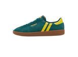 Patrick Mens Monaco Suède Cupsole Sneakers (Groen/Geel)