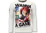 Local Fanatic Sweater chucky childs play