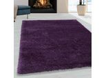 Muratap Pearl soft hoogpolig vloerkleed / lila- 280x370 cm