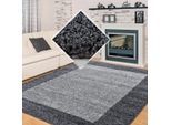 Muratap Basic shaggy kader vloerkleed hoogpolig- 300x400 cm