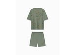 Black Bananas Kinderen Huge Sketch Twin Set, Mintgroen