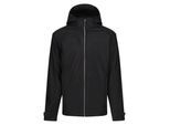 Regatta Heren Erasmus 4 In 1 Jas Soft Shell (Zwart)