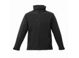 Regatta Heren Hydroforce 3-laags Membraan Waterdichte Ademende Softshell-jassen (Zwart/Zwart)