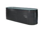 Westmann Metalen plantenbak ispb170h-a bloembak tuin hochbeed 240x80x82 cm