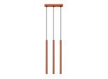 Bright Home Hanglamp bruno modern 3 lichtpunten rode