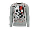 Local Fanatic Skull trui god of war sweater