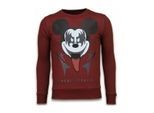 Local Fanatic Kiss my mickey rhinestone sweater