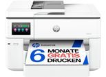 HP Multifunktionsdrucker "OfficeJet Pro 9730e A3 Großformatdrucker", weiß, B:58,1cm H:38,6cm T:46,7cm, Drucker, 6 Probemonate HP Instant Ink erhalten bis 31.07.2026, Multifunktionsdrucker