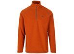 Trespass - Heren Keynote Anti Pluis 1/4 Rits Fleece Vest (Gebrande sinaasappel)
