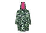 Regatta Camouflage Waterdichte Veranderjas voor Kinderen/Kinderen (Cactus groen/roze toverdrank)