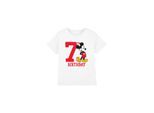 Disney Kinderen/Kinderen Mickey Mouse 7e Verjaardag T-Shirt (Wit)