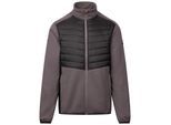 Trespass Heren Hanlonton Fleece AT200 Hybride Jas (Midden-Grijs)