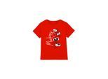 Disney Kinderen/Kinderen Mickey Mouse Geometrische Vormen T-Shirt (Rood)