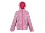 Regatta Waterdicht kinder/kinderjack Lever II Camo (Lila/Licht Vanille/Beaujolais)