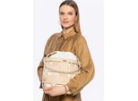 Wittchen Dames Geweven Eco-leren Tas, Beige