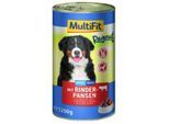 MultiFit Nassfutter Hund, Adult Ragout Rinderpansen 24x1,2 kg