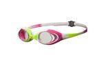 Arena Childrens/Kids Spin Zwembril (Lime/Fuchsia/Wit)