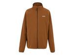 Regatta Heren Hadfield Full Zip Fleece Jas (Moer Bruin)