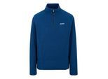 Regatta Great Outdoors - Heren Montes Fleece Sweater met Trechter Nek (Snorkelblauw/Navy)