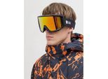 Jack & Jones Heren skibril/snowboardbril jacoslo zwart/oranje