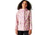 Regatta Orla Kiely Swing Jasmine Flower Waterdichte Jas voor Kinderen/Kinderen (Lila-crème)