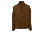 Regatta Great Outdoors - Heren Montes Fleece Sweater met Trechter Nek (Pompoen Spice/Zwart)