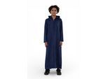 Kinderjongens Jubba met capuchon voor Eid, marineblauwe Marokkaanse Jubba-robe voor Ramadan - K-HM12