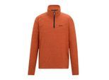 Regatta Heren Thompson Marl Half Zip Fleecejack (Roestige sinaasappel)